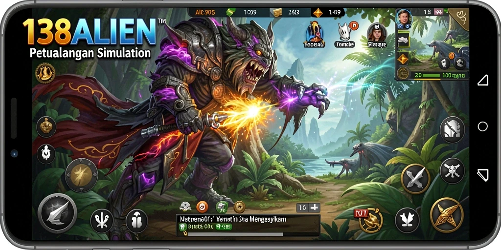 Screenshot gameplay <strong>138ALIEN</strong> menampilkan eksplorasi luar angkasa yang mengesankan.
