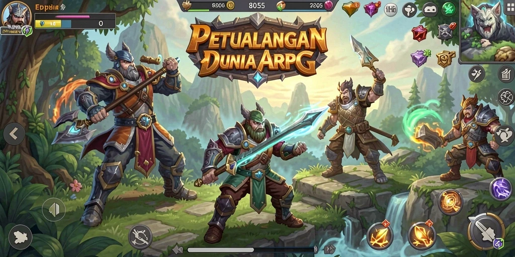Gameplay seru dan grafis memukau di 8055.