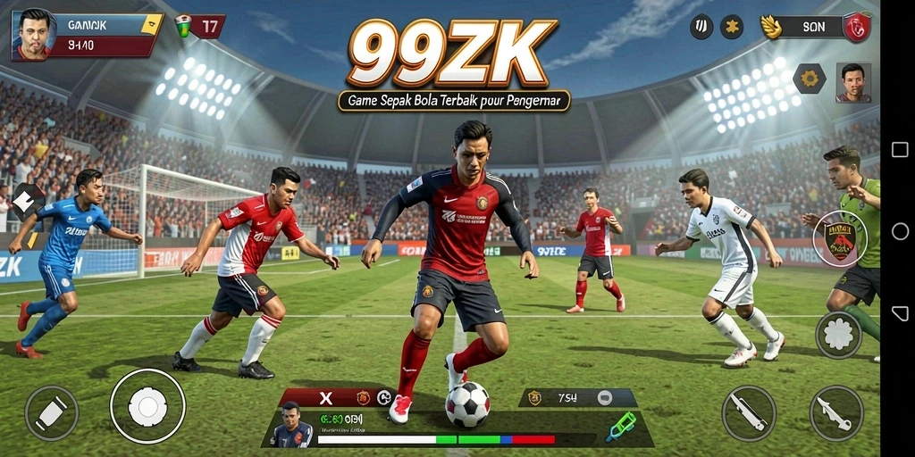 Tampilan gameplay 99ZK yang mengasyikkan saat pertandingan berlangsung.