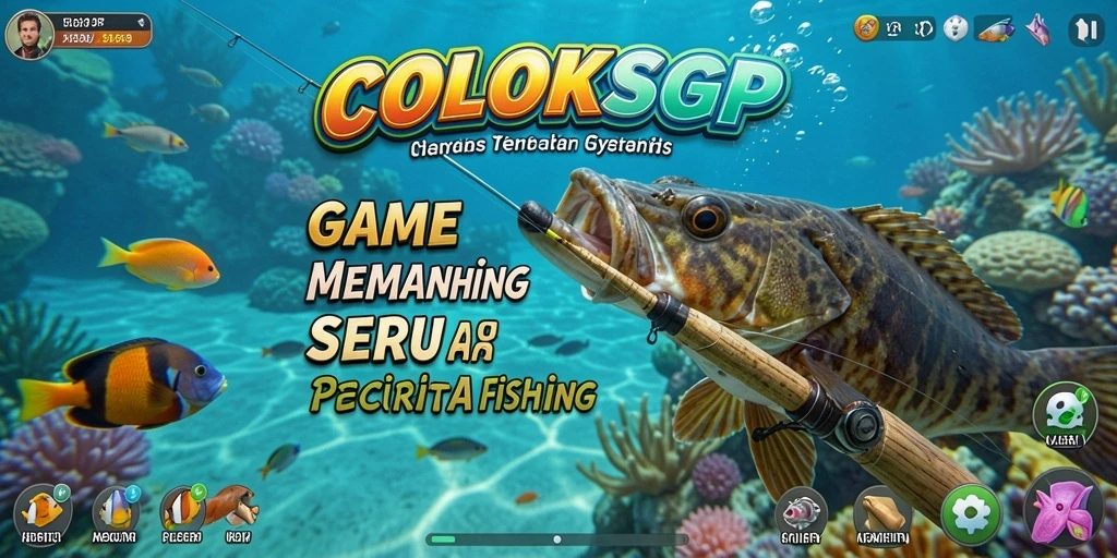 Tangkapan ikan yang menakjubkan dalam gameplay COLOKSGP.