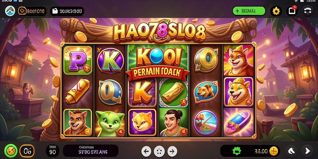 Screenshot HAO788 yang menampilkan gameplay Slot yang seru dan mengasyikkan.