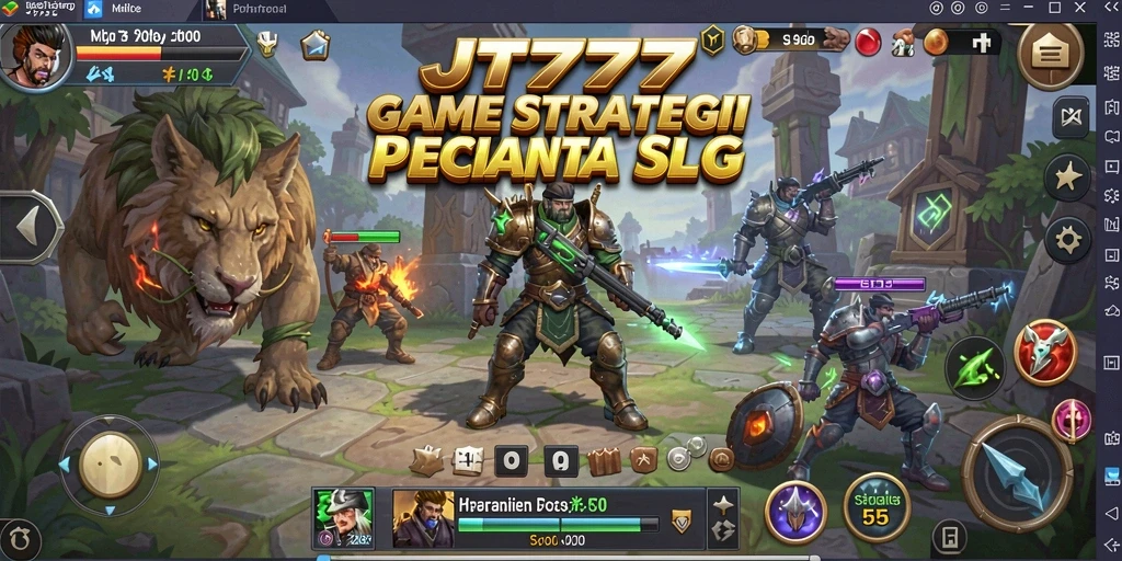 Gameplay seru dalam JT777, pengalaman SLG yang mendebarkan.