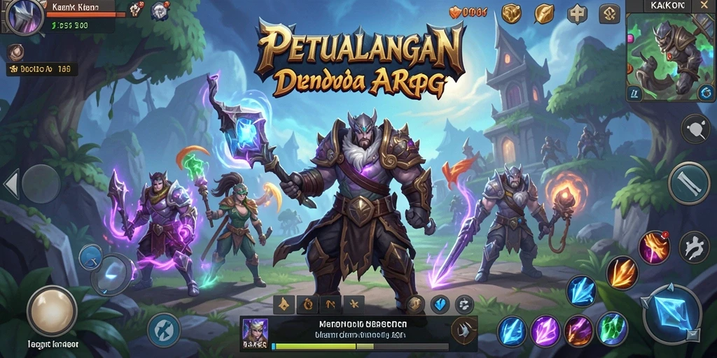 Screenshot menampilkan gameplay KAKRP yang menegangkan dan penuh aksi.