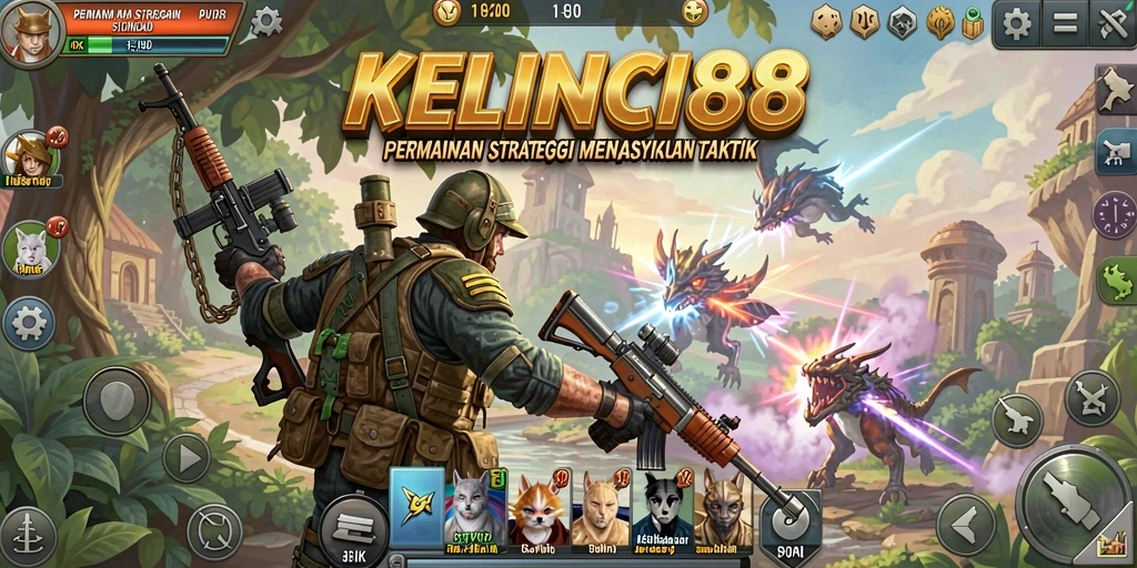 Tangkapan layar menunjukkan pertempuran epik dalam KELINCI88 dengan strategi permainan yang menarik.
