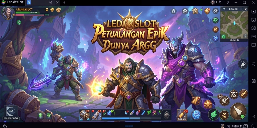 Tampilan menegangkan dari pertarungan epik di <strong>LEDAKSLOT</strong>.