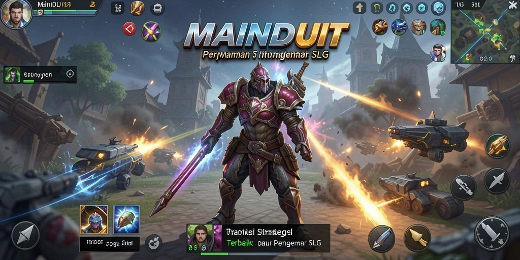 Tangkapan layar gameplay menampilkan mekanika strategis yang menarik di MAINDUIT.