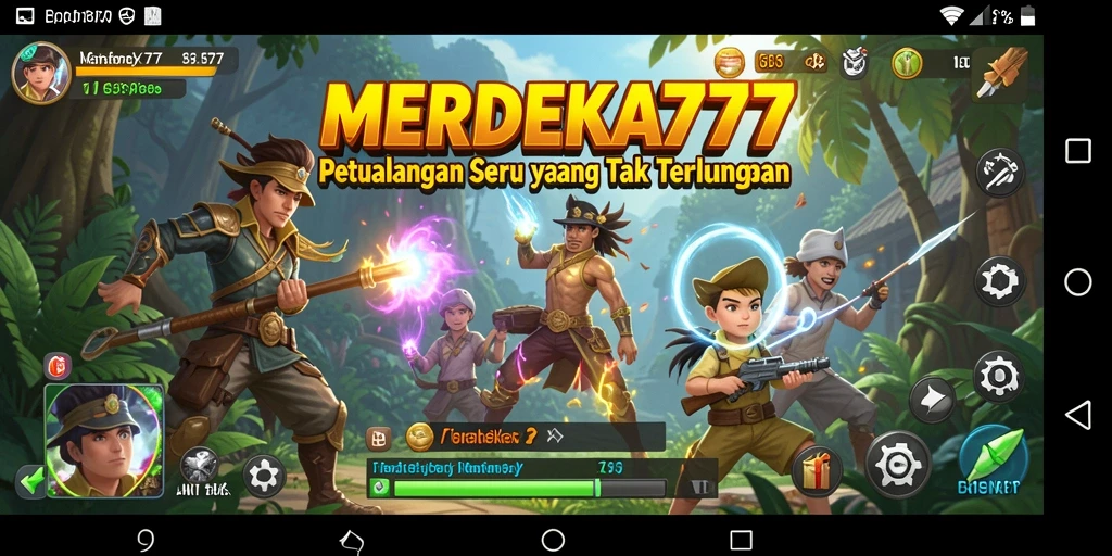 Gameplay seru dan menegangkan di MERDEKA777.
