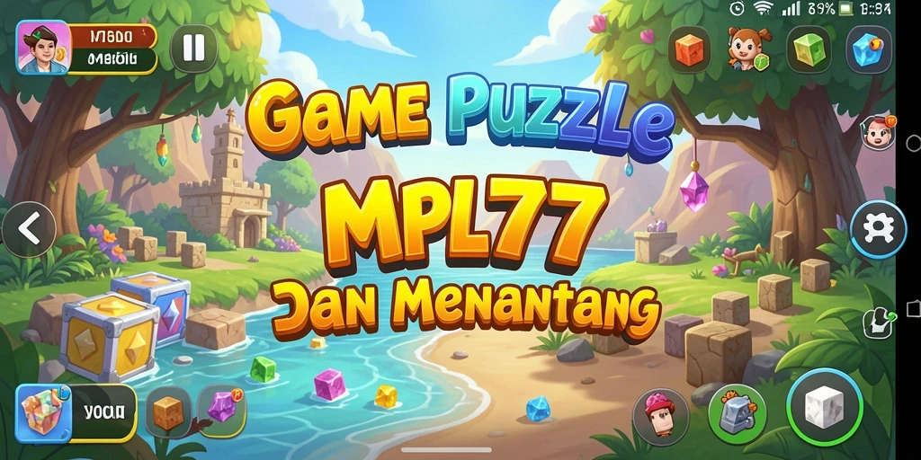Screenshot MPL777 menampilkan momen seru dalam memecahkan puzzle.