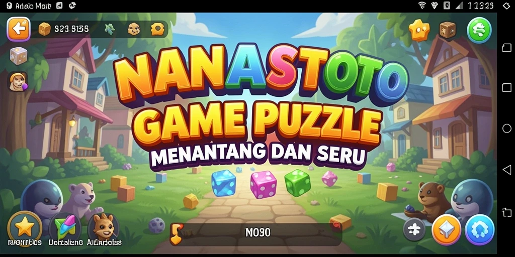 Tampilan gameplay NANASTOTO yang seru dan penuh tantangan.