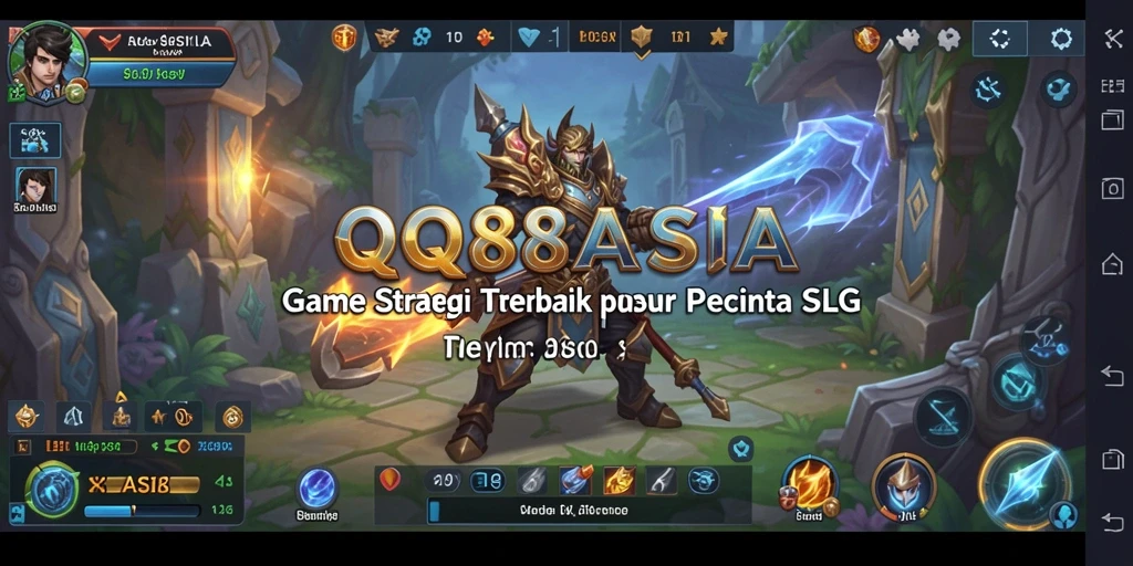 Screenshot gameplay menunjukkan pertempuran mendebarkan dalam QQ88ASIA.