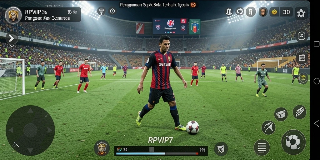 Tampilan gameplay menarik dari RPVIP7 yang penuh aksi.
