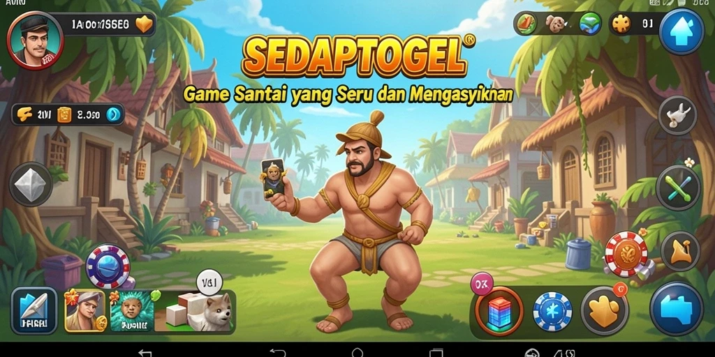 Tangkapan layar gameplay SEDAPTOGEL yang seru dan menarik.