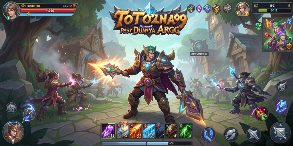 Tampilan seru dari gameplay TOTO99 yang penuh aksi ARPG.