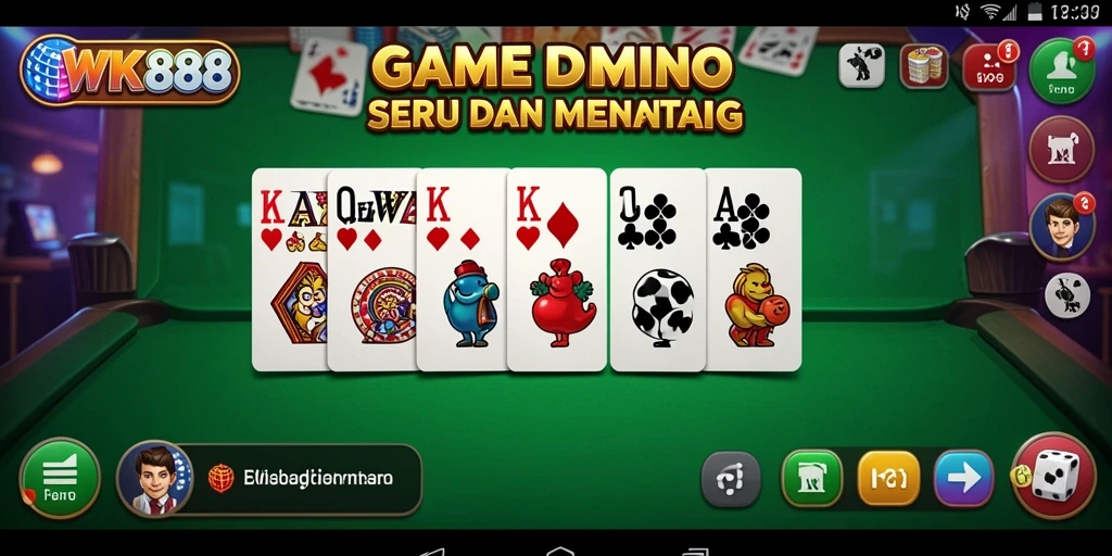 Tampilan gameplay WK888 yang seru dan mengasyikkan.